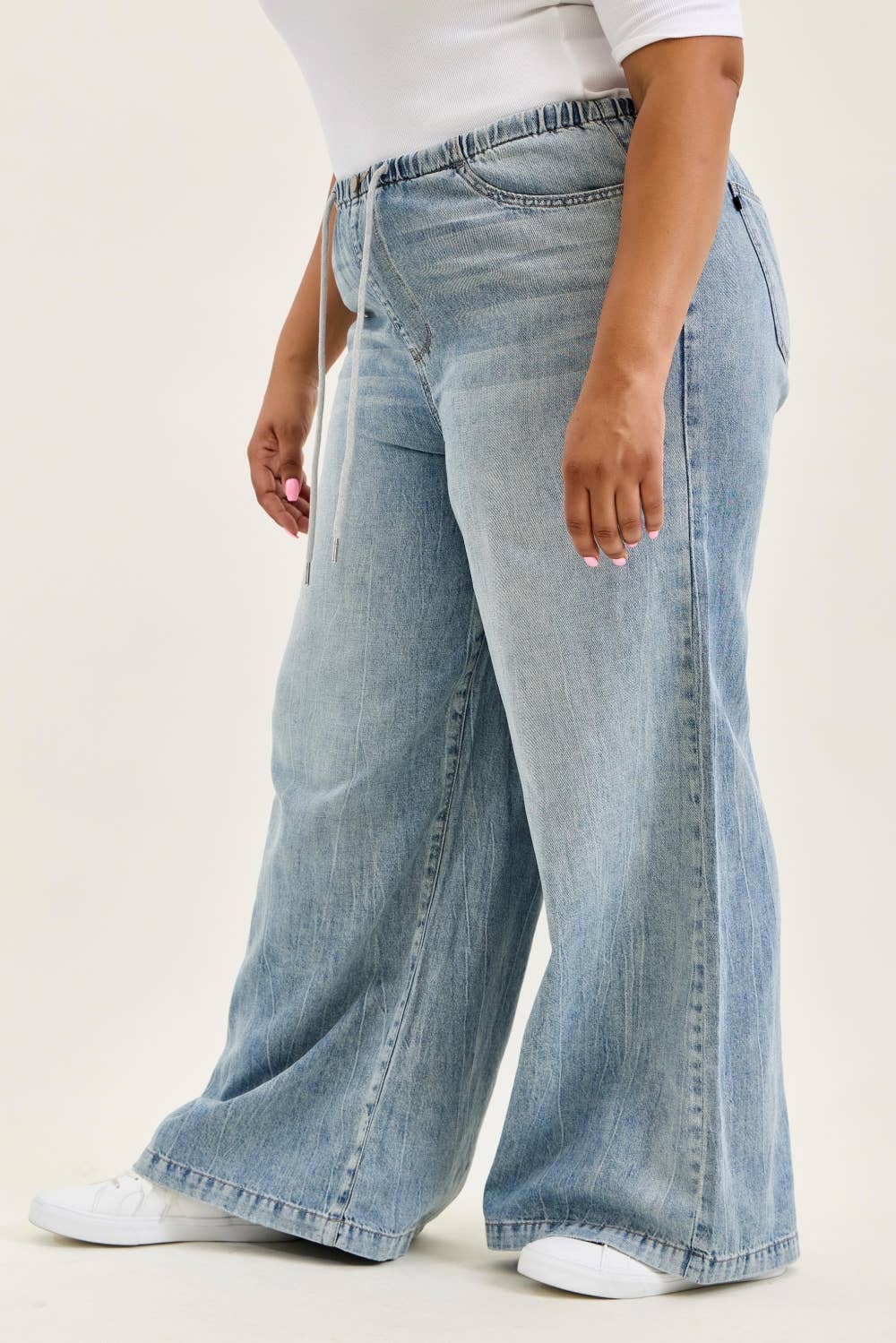 JB CURVY Palazzo Featherweight Jeans