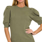 Puff Short Sleeve Sweater