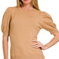 Puff Short Sleeve Sweater