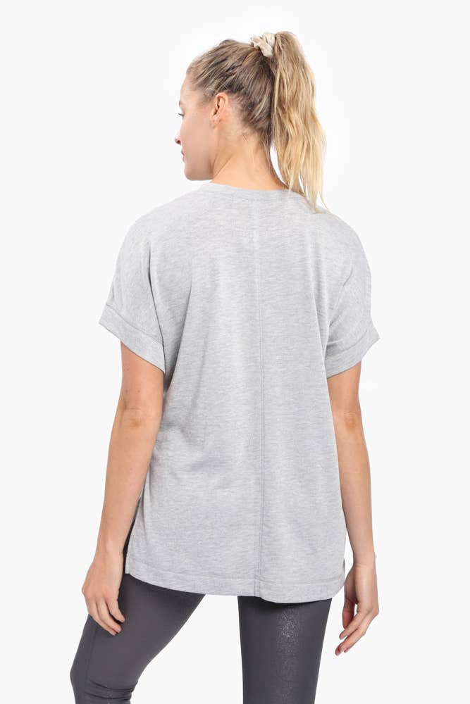 Short Sleeve Lightweight Sweatshirt