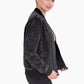 Quilted Mineral-Wash Bomber Jacket