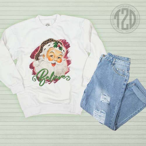 Vintage Santa Sweatshirt