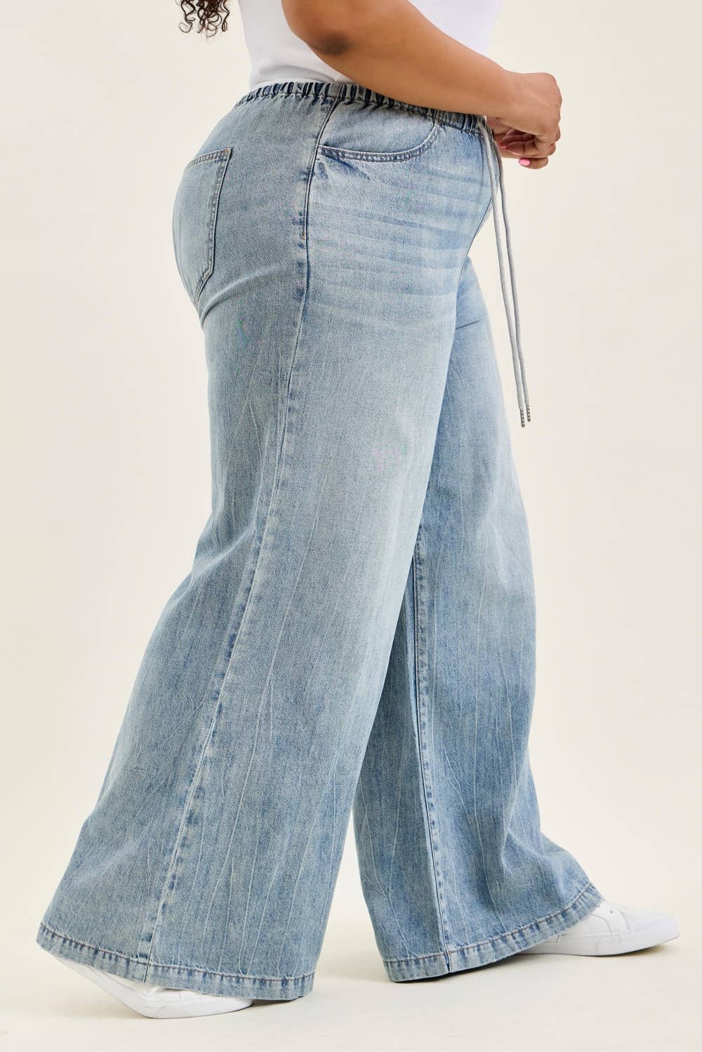 JB CURVY Palazzo Featherweight Jeans