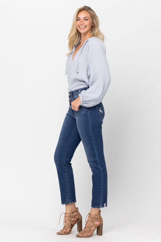 Judy Blue: Heidi high waist relaxed jeans